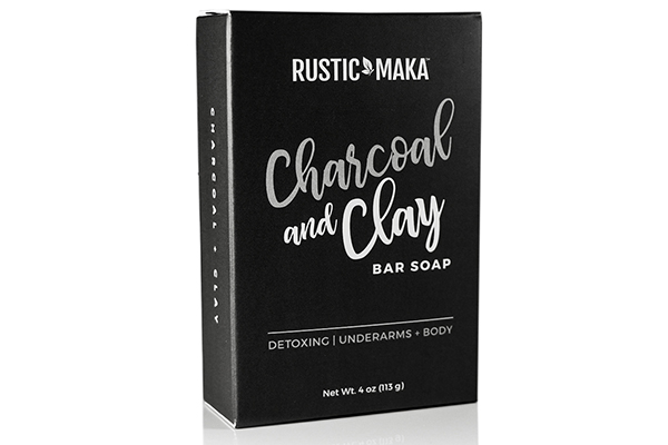 Free Rustic MAKA Charcoal Bar Soap