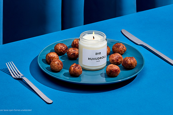 Free Ikea Meatball Candle