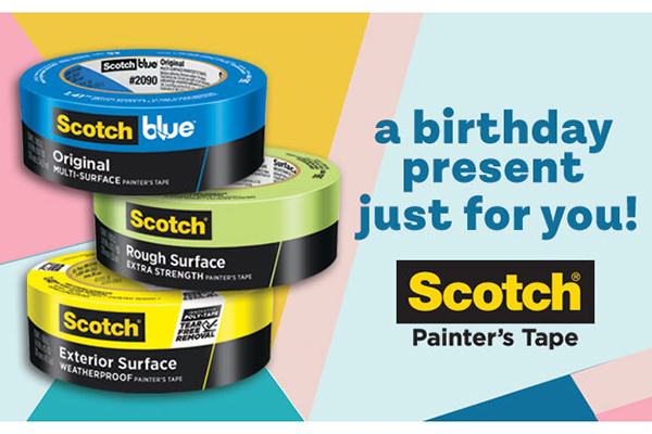 Free Scotch Painter’s Tape