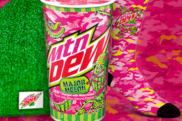 Free Mtn Dew Socks