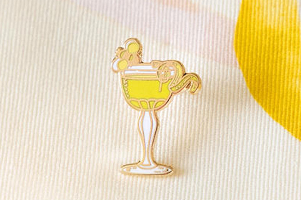 Free Bee’s Knees Cocktail Pin