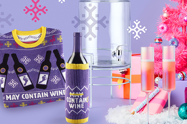 Free Barefoot Wine Christmas Party Kit