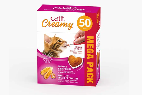 Free Catit Creamy Chicken Pack