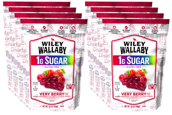 Free Wiley Wallaby Very Berry Licorice