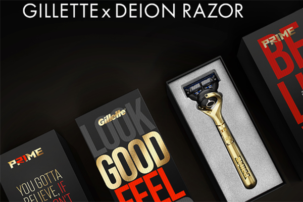 Free Gillette x Deion Razor