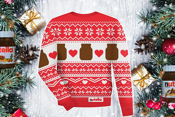 Free Nutella Holiday Sweater