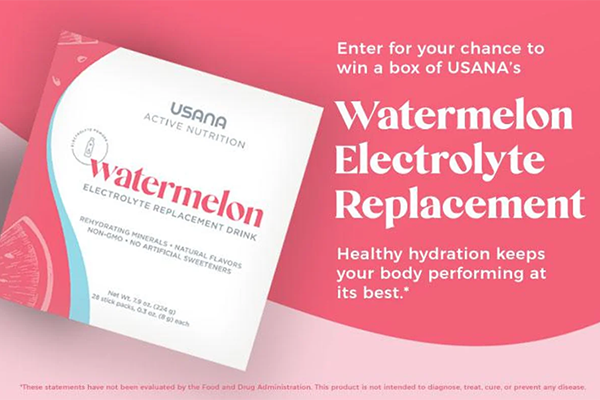 Free USANA Electrolyte Drink