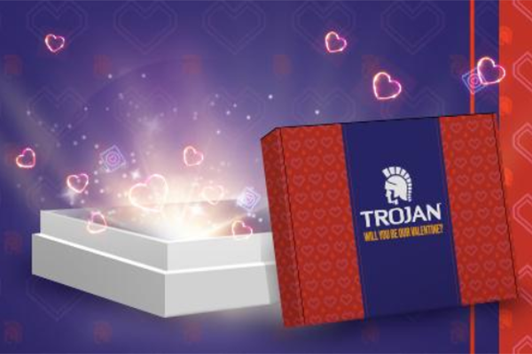 Free Trojan Valentine’s Day Box