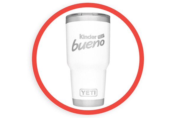 Free Kinder Yeti Tumbler