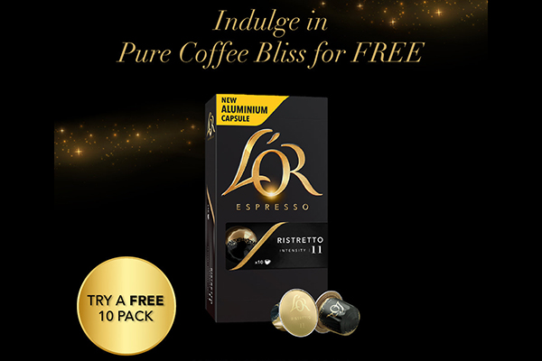 Free L’OR Espresso Capsules