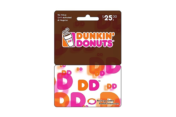 Free Dunkin’ Donuts Gift Card from Scrambly