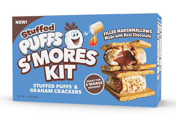 Free S’mores Stuffed Puffs