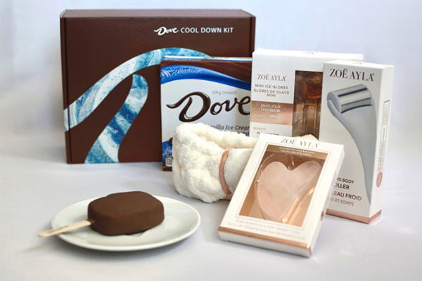 Free DOVE® Cool Down Kit