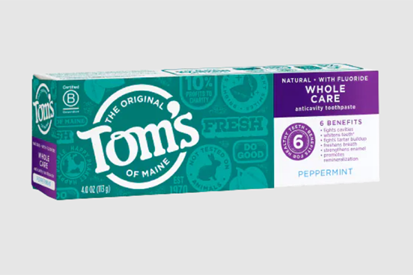 Free Tom’s Of Maine Toothpaste