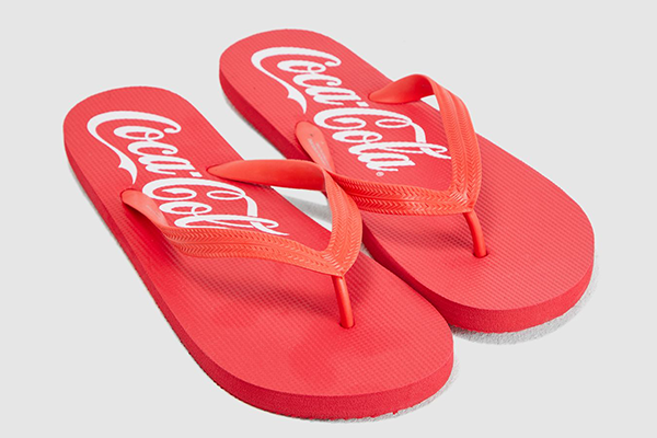 Free Coca-Cola Flip Flops