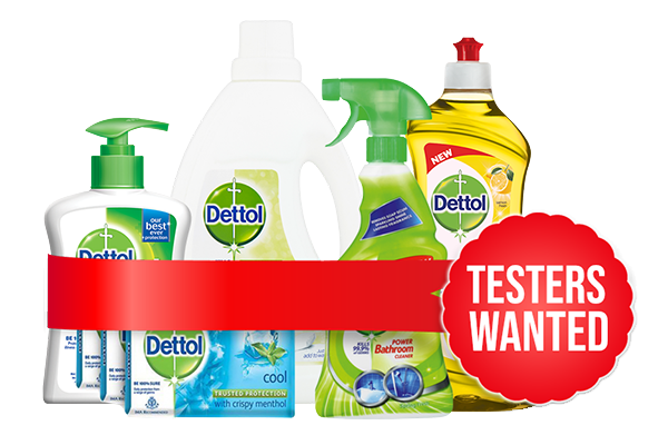 Free Dettol Cleaning Set