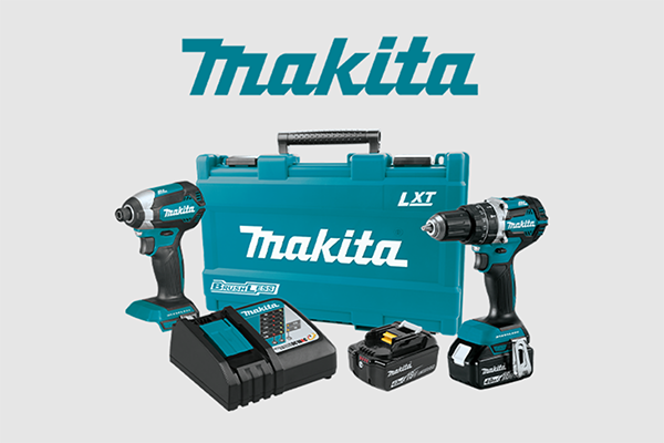 Free Makita Power Drill Set