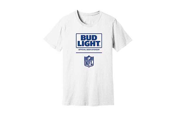 Free Bud Light NFL T-Shirt