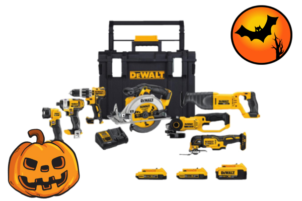 Free Halloween DeWalt Set