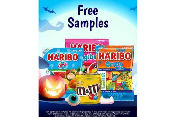 Free Haribo Halloween Candy Samples
