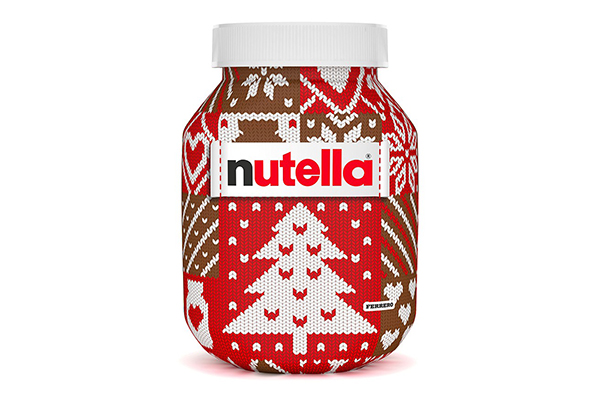 Free Nutella Christmas Jar