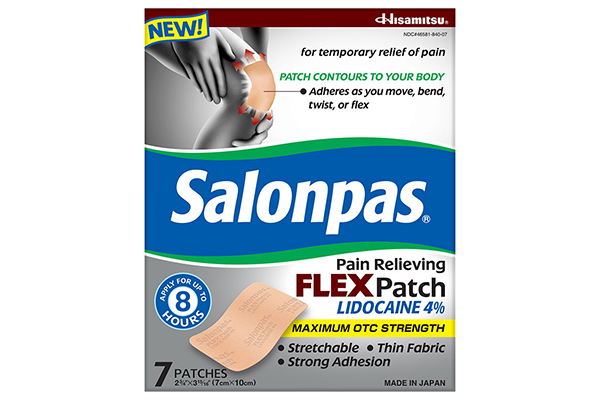 Free Salonpas® Lidocaine FLEX Patch