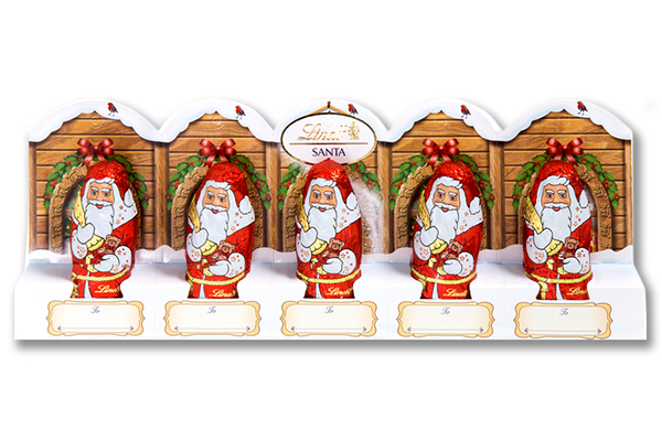 Free Lindt Chocolate Santa