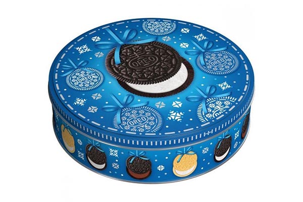 Free Oreo Christmas Tin