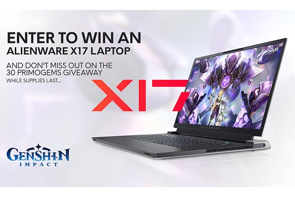 Free Alienware X17 Laptop