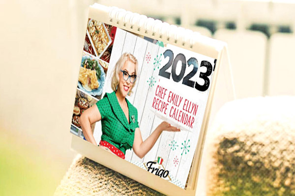 Free Frigo® Emily Ellyn 2023 Calendar