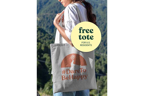 Free Happy Seal Tote Bag