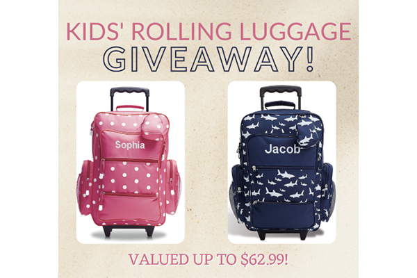 Free Lillian Vernon Rolling Luggage