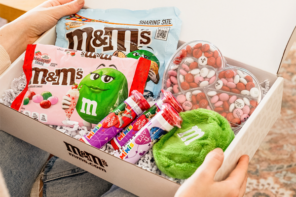 Free M&M’s Valentine’s Box