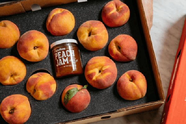 Free Peach Truck Gift Box