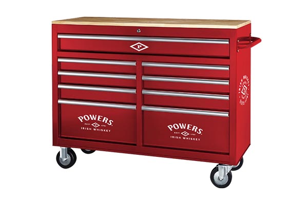 Free Powers® Irish Whiskey Tool Chest