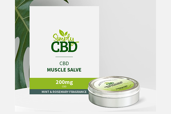 Free Simply CBD Muscle Balm Tin