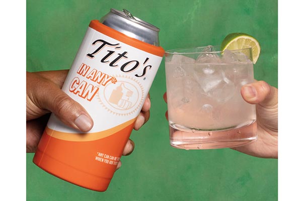 Free Tito’s Can Cooler