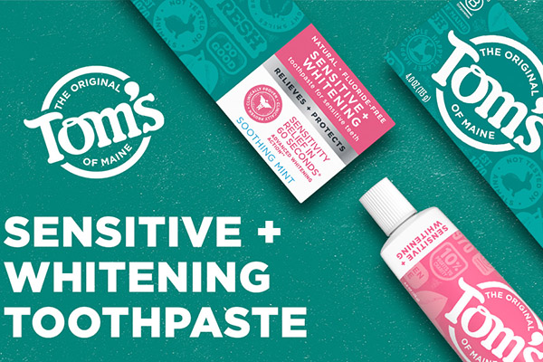 Free Tom’s of Maine Toothpaste
