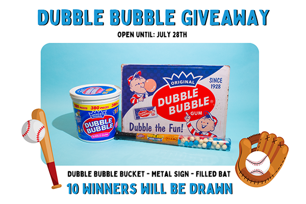 Free Dubble Bubble Bucket