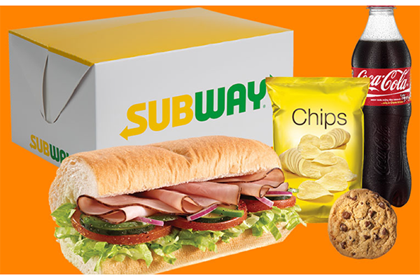 Free 6″ Subway