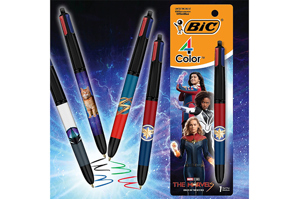 Free Marvel BIC Pens