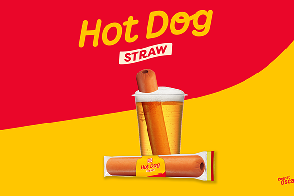 Free Oscar Mayer Hot Dog Straw
