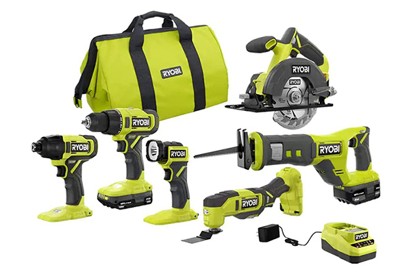 Free RYOBI ONE+ Combo Kit