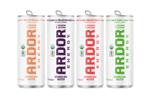 Free Ardor Energy Sparkling Water