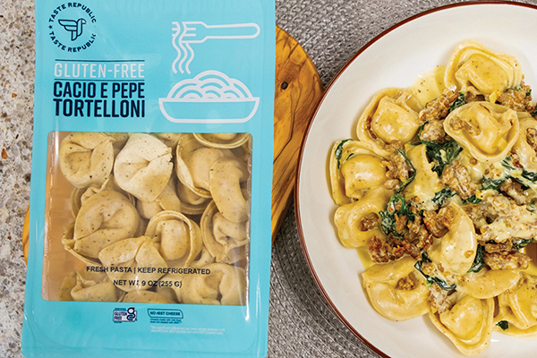 Free Cacio e Pepe Tortelloni