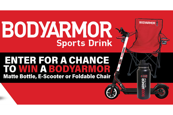 Free BodyArmor Matte Black Bottle