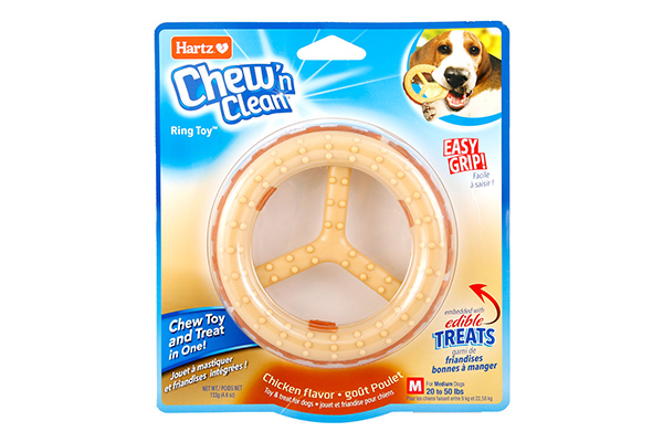 Free Hartz Chew ‘n Clean Ring Dog Toy