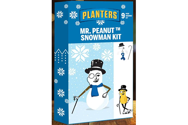 Free MR. PEANUT® Snowman Kit