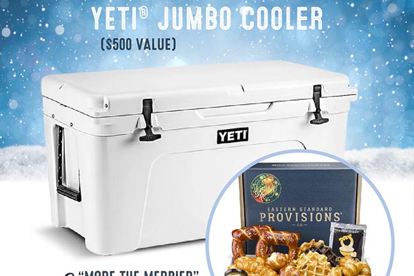 Free Jumbo YETI® Cooler