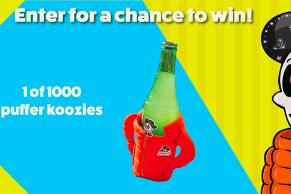 Free Puffer Jacket Koozie